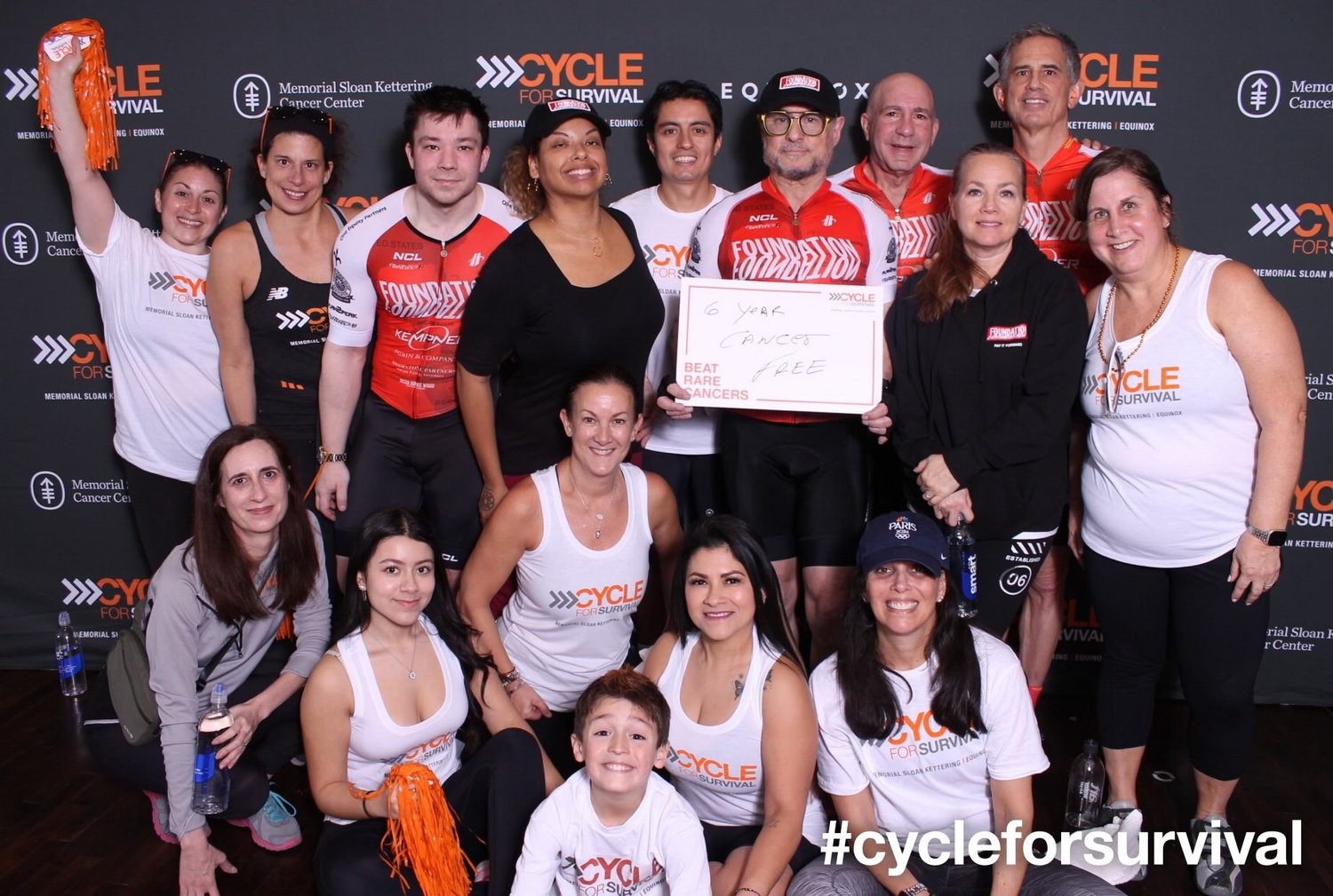 Foundation at Cycle for Survival