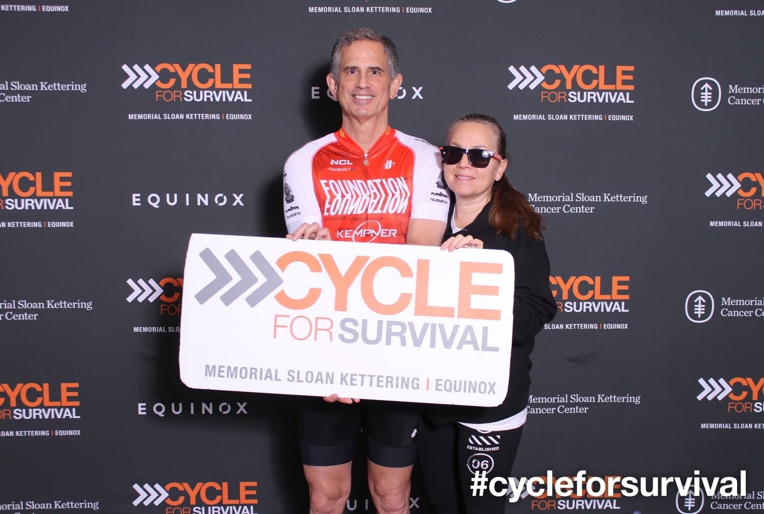 A shared effort for Cycle for Survival